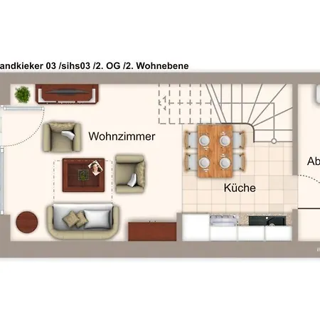 Hus Strandkieker Hus Strandkieker 03 Apartament