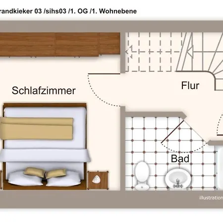 Apartament Hus Strandkieker Hus Strandkieker 03 *