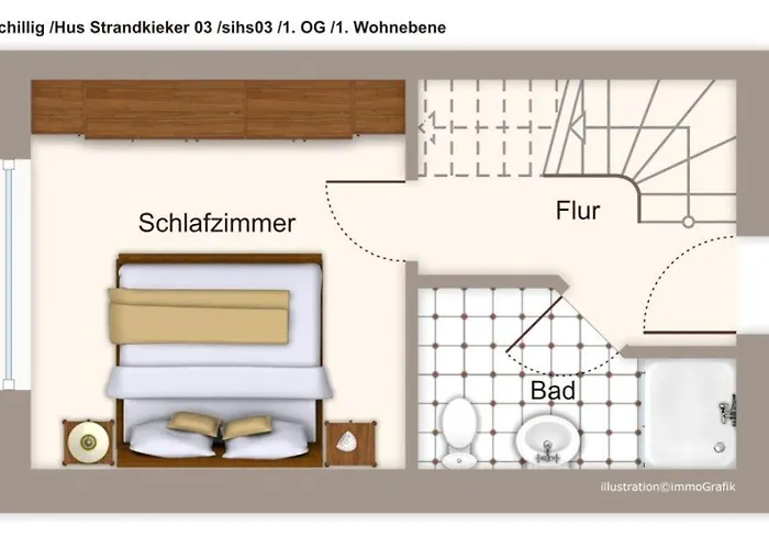 아파트 Hus Strandkieker Hus Strandkieker 03 *